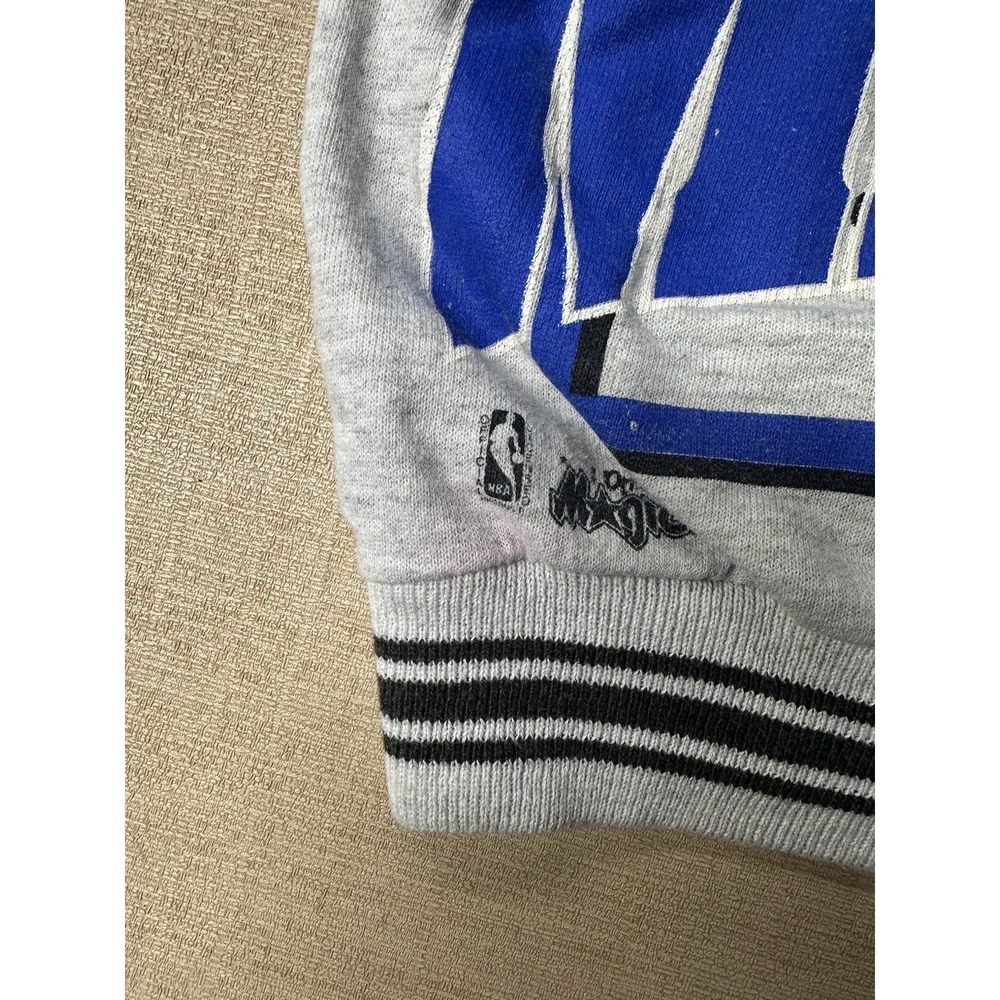 Vintage 80s 90s NBA Orlando Magic AOP Kids Hoodie Size Small (6/8) - Picture 2 of 7